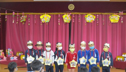 ４歳　ひなまつり🎎