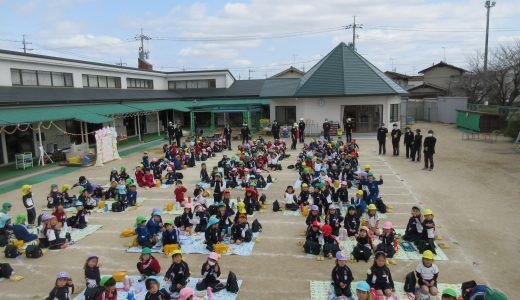 ３月８日　園内お別れ会