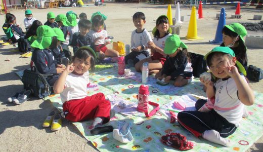 【松組】１２月９日　好きな遊びの様子(戸外)